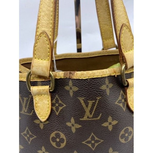 Louis Vuitton Batignolles Vertical Brown Monogram Canvas Shoulder Bag - Picture 7 of 9